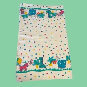 Riegel Colorful Animal Print Flannel Receiving Blankets (3)